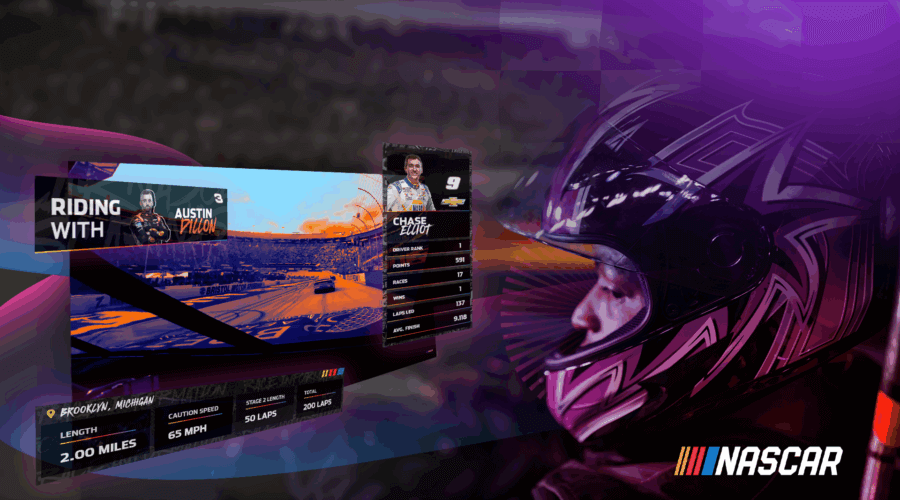 NASCAR/Dizplai Graphics