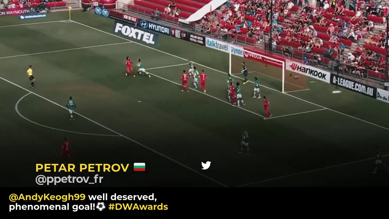 A League Awards Dizplai Social Media Integration