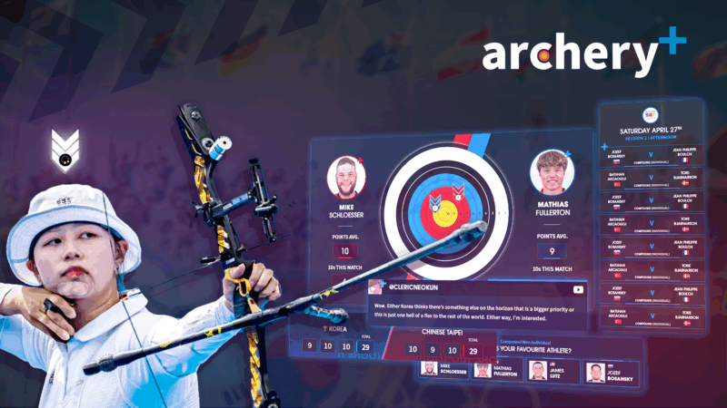 World Archery & Dizplai work