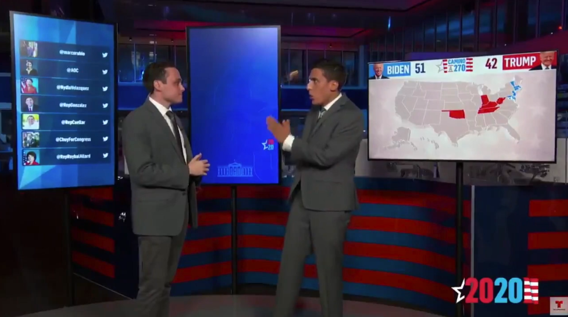 Telemundo & Dizplai - US Election Coverage and Broadcast Graphics