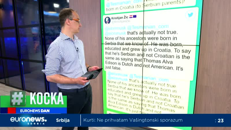 Euronews Serbia - The Cube's audience participation